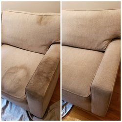 Steam Pro NYC Carpet, Rug and Upholstery Cleaning - Before and after