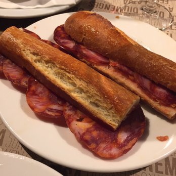 Ciutat Comtal - Flautas with Spanish chorizo - Tapas Bars Near Me - Barcelona, B