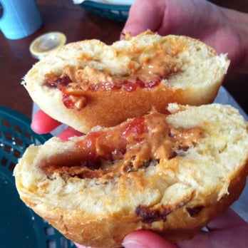 Brooklyn Kolache - Peanut Butter & Jam Kolache - Coffee & Tea Near Me - Brooklyn, New York Brooklyn Kolache - Peanut Butter & Jam Kolache - Coffee & Tea Near Me - Brooklyn, New York