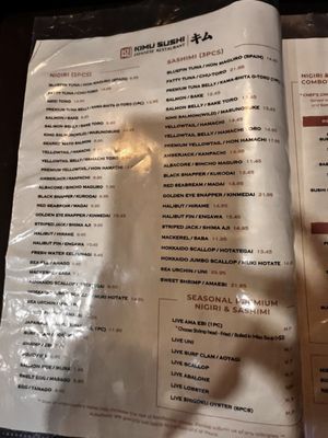 Menu photo 1 Kimu Sushi Long Beach, CA Menu photo 1 Kimu Sushi Long Beach, CA