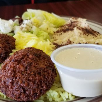 Cafe Istanbul - Vegetarian platter - International Grocery Near Me - Albuquerque, New Mexico