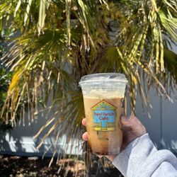 A delicious salty beach latte.