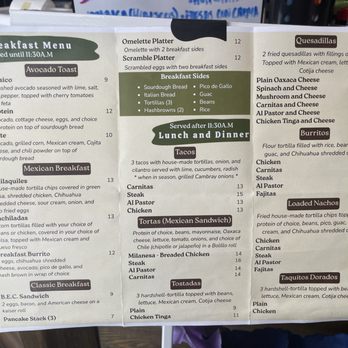 Tu Rinconcito - menu - Coffee & Tea Near Me - Philadelphia, Pennsylvania Tu Rinconcito - menu - Coffee & Tea Near Me - Philadelphia, Pennsylvania