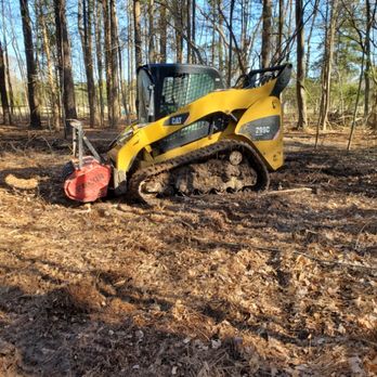 Baker's Brush Control - Skidsteer with forestry mulcher. (Mulches any trees/brush up to 6" diameter) - Landscaping Near Me Baker's Brush Control - Skidsteer with forestry mulcher. (Mulches any trees/brush up to 6" diameter) - Landscaping Near Me