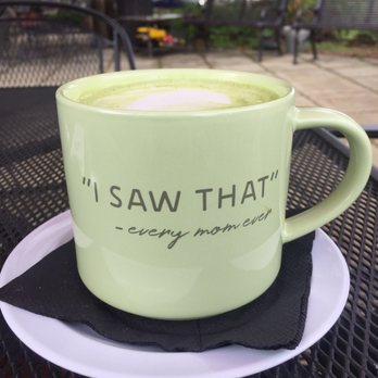 Rail Side Cafe - Hot Green Tea Latte - Coffee & Tea Near Me - San Dimas, California