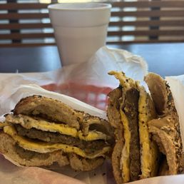Sausage Egg and Cheese Croissant