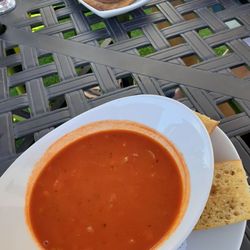 The Old Bavaria Haus - "Goulash" but in reality it was runny tomato soup.