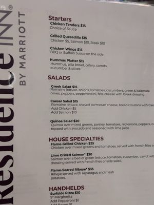 Menu photo 1 Surfside 6 Grill and Bar Miami Beach, FL Menu photo 1 Surfside 6 Grill and Bar Miami Beach, FL