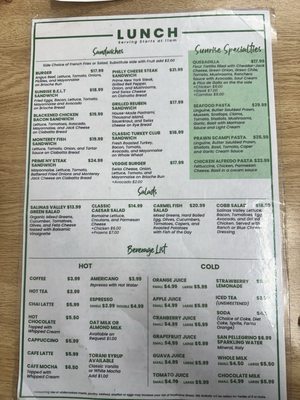 Menu photo 6 Sunrise Cafe Monterey, CA Menu photo 6 Sunrise Cafe Monterey, CA
