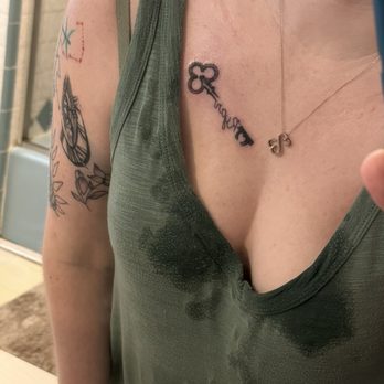 Freedom Tattoo - A key for my husband and I 15th anniversary - Tattoo Near Me - Chattanooga, Tennessee