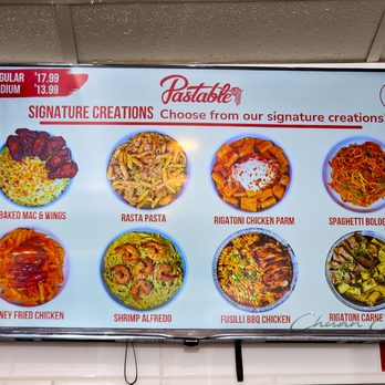 Pastable - Menu (Jul 2026) - Italian Near Me - Toronto, Ontario
