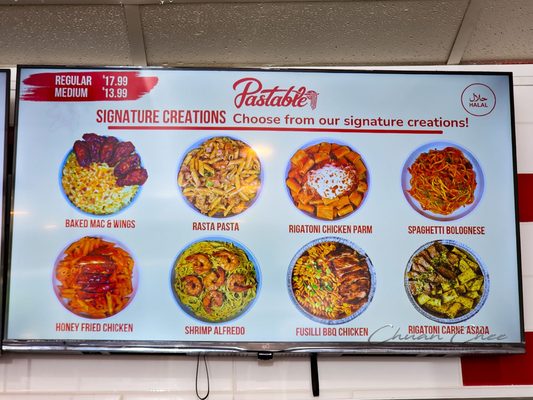 Menu photo 1 Pastable Toronto, ON