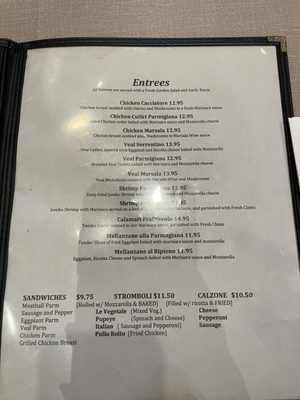 Menu photo 1 La Mezzaluna Café Charles Town, WV