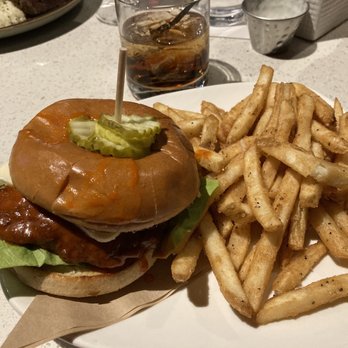 Club 27 - Buffalo chicken sandwich - American Near Me - Overland Park, Kansas Club 27 - Buffalo chicken sandwich - American Near Me - Overland Park, Kansas