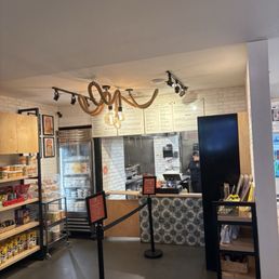 Interior of shop