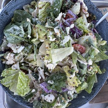 Mendocino Farms - The Modern Caesar with double chicken - Salad Near Me - Folsom, California