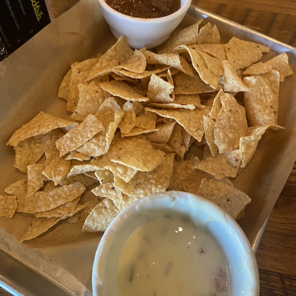 Float The River Brewing - Chips and queso and salsa. - American Near Me - Liberty Hill, Texas
