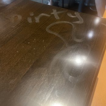 Chetuphon Thai Bistro - Dirty table from previous guest. - Thai Near Me - Napa, California Chetuphon Thai Bistro - Dirty table from previous guest. - Thai Near Me - Napa, California