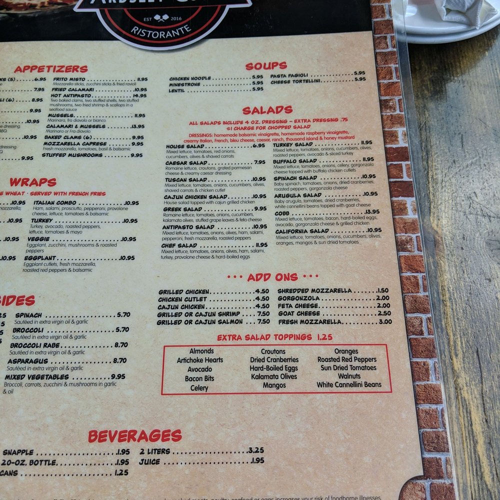 Ardsley Cucina - Pizza Near Me - Ardsley, New York