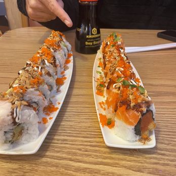 Dragon Sushi - Ceviche and spicy red dragon sushi - Sushi Bars Near Me - Albuquerque, New Mexico