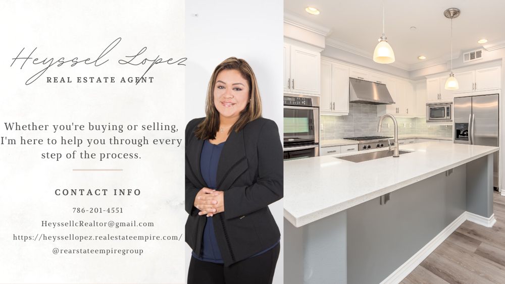 HEYSSEL LOPEZ REAL ESTATE EMPIRE GROUP Contact Agent 10200 NW