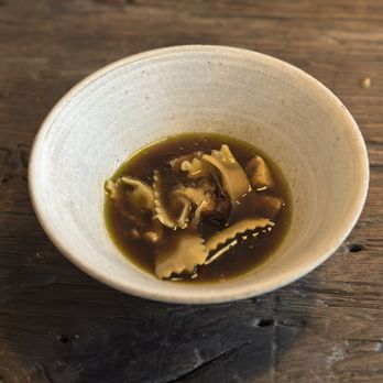 Septime - Mushroom ravioli - Modern European Near Me - Paris, 75