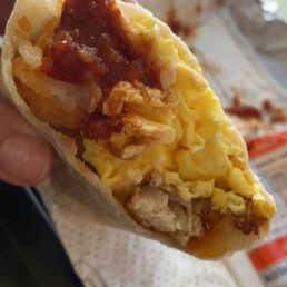 Hash Brown Scramble Burrito w/Nuggets Hash Brown Scramble Burrito w/Nuggets