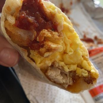 Chick-fil-A - Hash Brown Scramble Burrito w/Nuggets - Fast Food Near Me - Twin Falls, Idaho Chick-fil-A - Hash Brown Scramble Burrito w/Nuggets - Fast Food Near Me - Twin Falls, Idaho