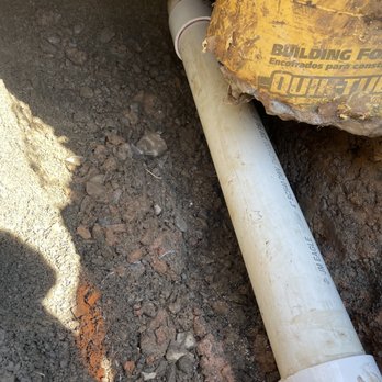 My Local Plumbing Service - Repaired drain line 4' underground that was fixed after being drilled through when someone installed the patio. - Plumbing Near Me - Warrington, Pennsylvania My Local Plumbing Service - Repaired drain line 4' underground that was fixed after being drilled through when someone installed the patio. - Plumbing Near Me - Warrington, Pennsylvania