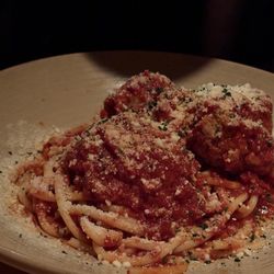 The Central Restaurant & Bar - Bucatini and meatballs