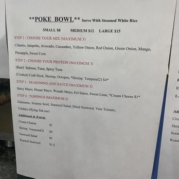 Lucky Bowl - Menu - Poke Near Me - Minot, North Dakota Lucky Bowl - Menu - Poke Near Me - Minot, North Dakota