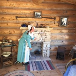 Bluff Fort Historic Site - Tending to the fire ;)