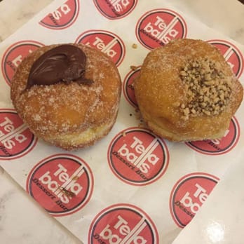 Tella Balls Dessert Bar - Nutella and gaytime doughnut - Desserts Near Me - Dulwich Hill, NSW
