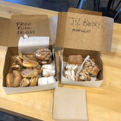 J & L Bakery - Assorted breakfast pastries from J&L Bakery