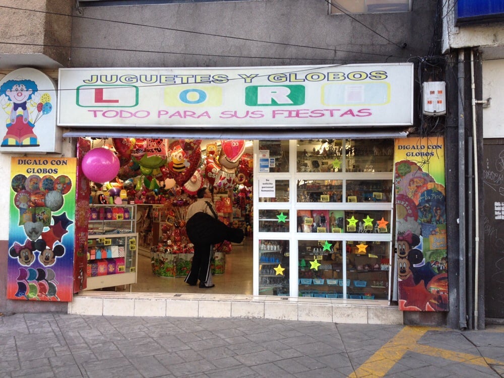 JUGUETES Y GLOBOS LORI Av. Cuauhtémoc 642, México, D.F., Mexico Yelp