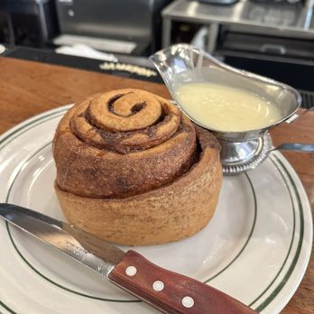 Ted's Bulletin Capitol Hill - Cinnamon Roll, bigger than a baby's head! Weekends only, while supplies last. - New American Near Me - Washington, DC, District of Columbia