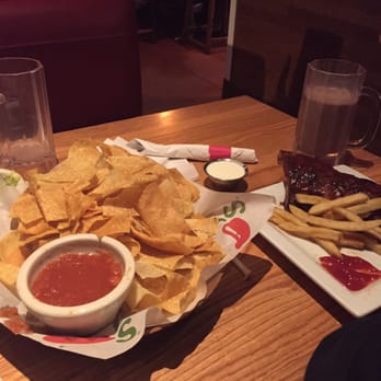 Chili's - Let of the 2 for $20 Half rack of ribs and chips and guacamole :) - Tex-Mex Near Me - Lodi, California
