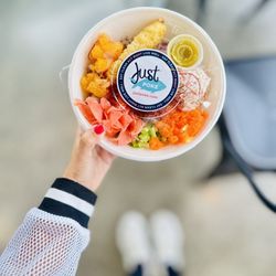 Just Poké Snohomish - Surf Surf, Seared Salmon