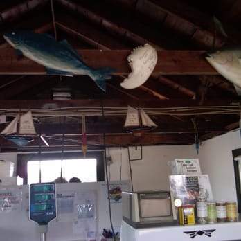 Young's Fish Market - at the counter - Seafood Markets Near Me - Orleans, Massachusetts