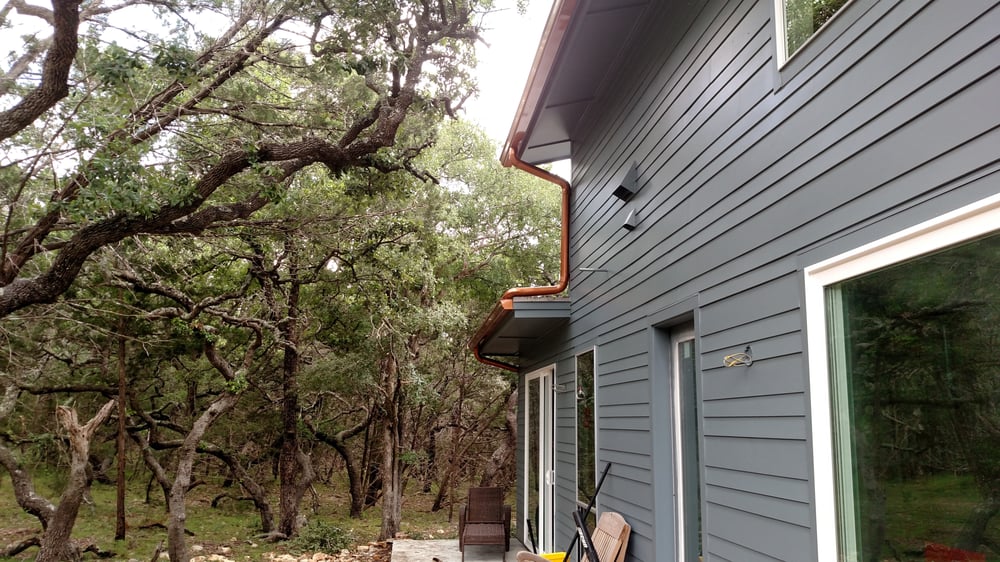 Slide of Best Course Seamless Gutters & Rainwater Collection