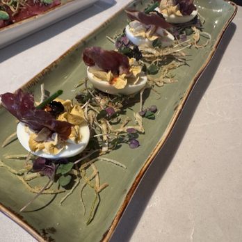 Local - Deviled eggs - New American Near Me - Santa Barbara, California Local - Deviled eggs - New American Near Me - Santa Barbara, California