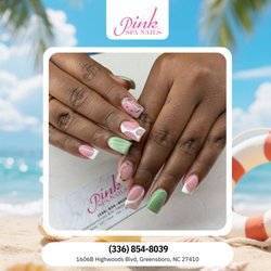 Pink Spa Nails