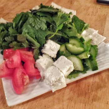 Lavash - Fresh herbs, tomatoes, cucumbers, feta, and pita bread - Persian/Iranian Near Me - San Francisco, California Lavash - Fresh herbs, tomatoes, cucumbers, feta, and pita bread - Persian/Iranian Near Me - San Francisco, California