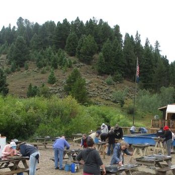 Gem Mountain Sapphire Mine - A rainy, 45-degree morning at the mine... - Jewelry Near Me - Philipsburg, Montana Gem Mountain Sapphire Mine - A rainy, 45-degree morning at the mine... - Jewelry Near Me - Philipsburg, Montana