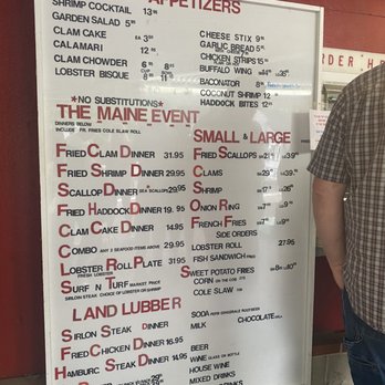 The Lobster Claw Pound & Restaurant - Menu - Seafood Near Me - Saco, Maine The Lobster Claw Pound & Restaurant - Menu - Seafood Near Me - Saco, Maine