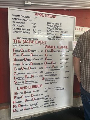 Menu photo 4 The Lobster Claw Pound & Restaurant Saco, ME Menu photo 4 The Lobster Claw Pound & Restaurant Saco, ME