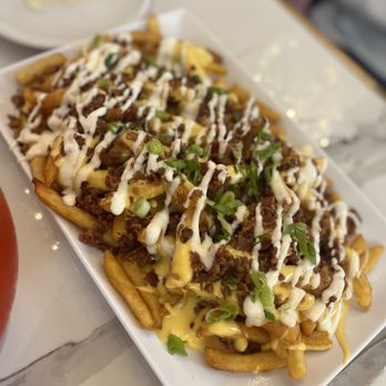 Sugar Factory - Regular Loaded Fries - Desserts Near Me - Glendale, Arizona Sugar Factory - Regular Loaded Fries - Desserts Near Me - Glendale, Arizona