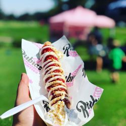 Raspberry Cheesecake Churro