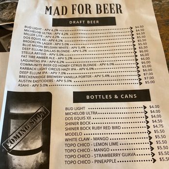 Mad for Chicken - a menu for a beer - Korean Near Me - Flower Mound, Texas Mad for Chicken - a menu for a beer - Korean Near Me - Flower Mound, Texas