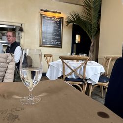 Le Fat Poodle - Dining room with special menu
